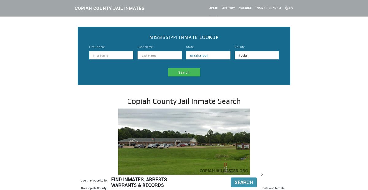 Preview of copiahjailroster.org