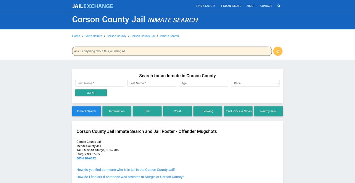 Preview of jailexchange.com