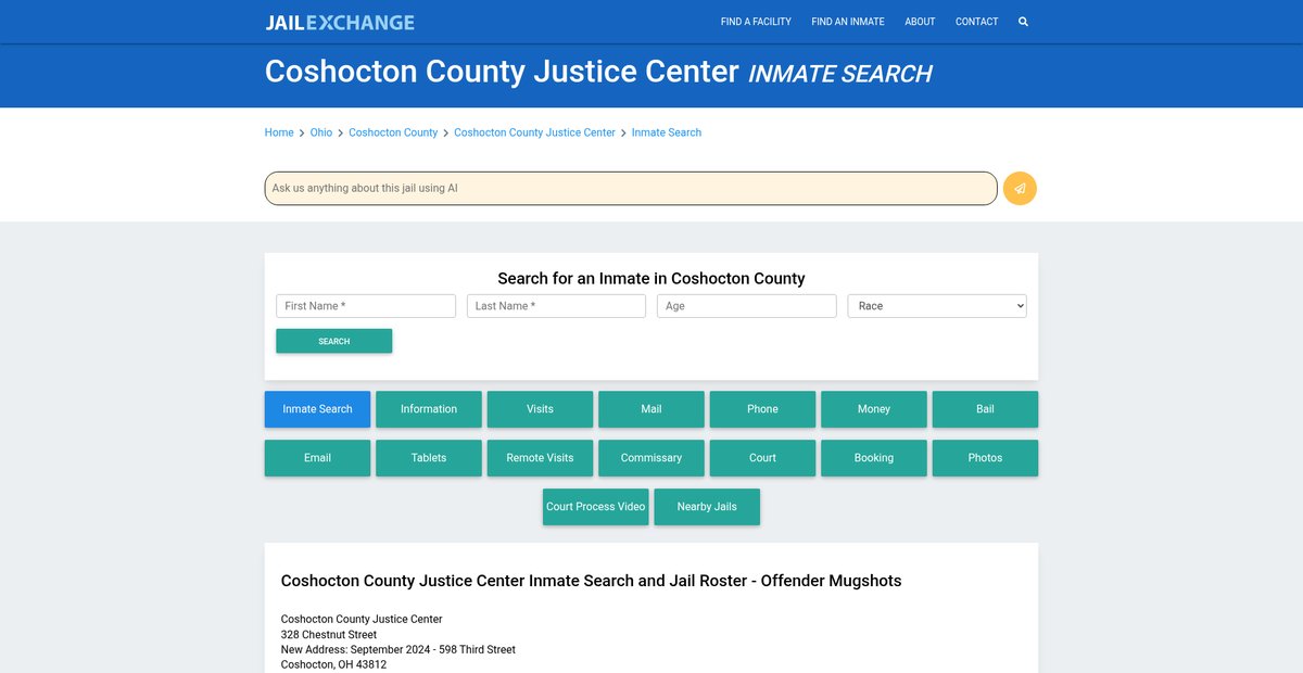 Preview of jailexchange.com