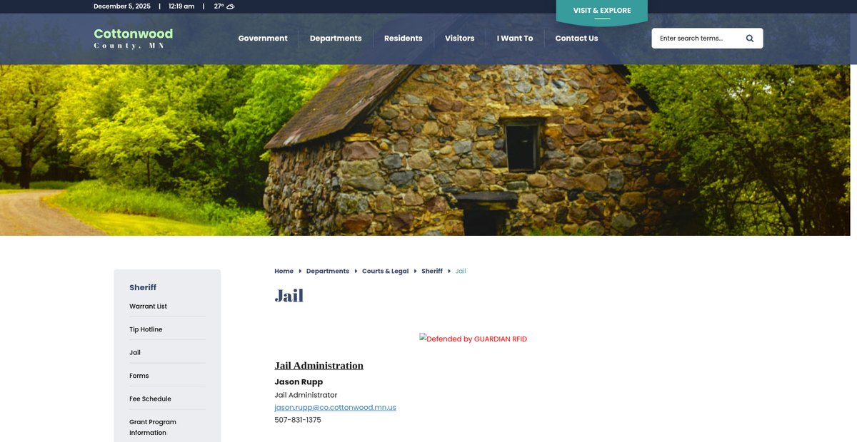 Preview of co.cottonwood.mn.us