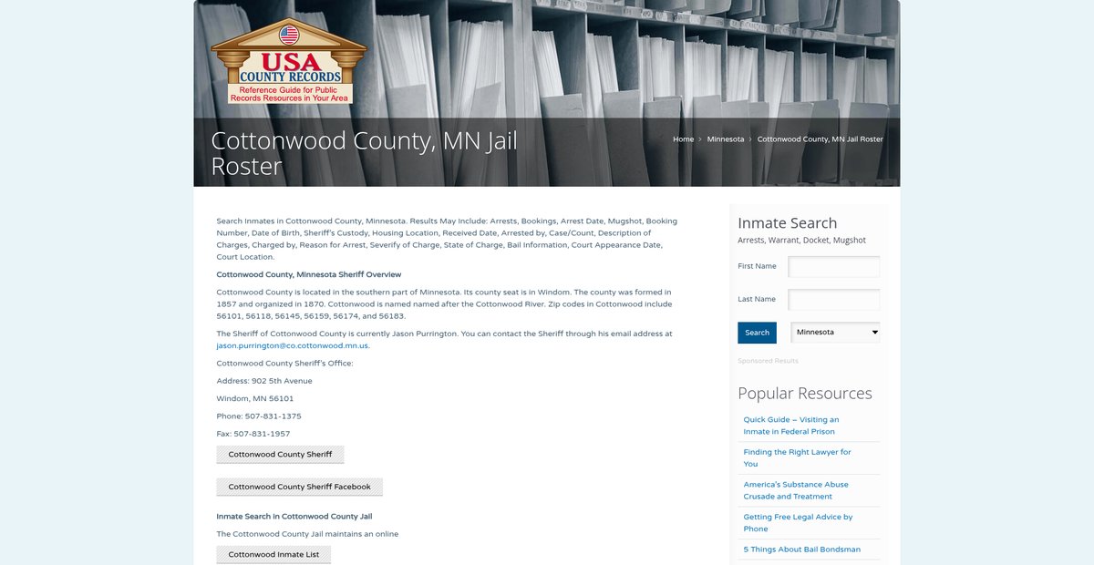 Preview of usacountyrecords.com