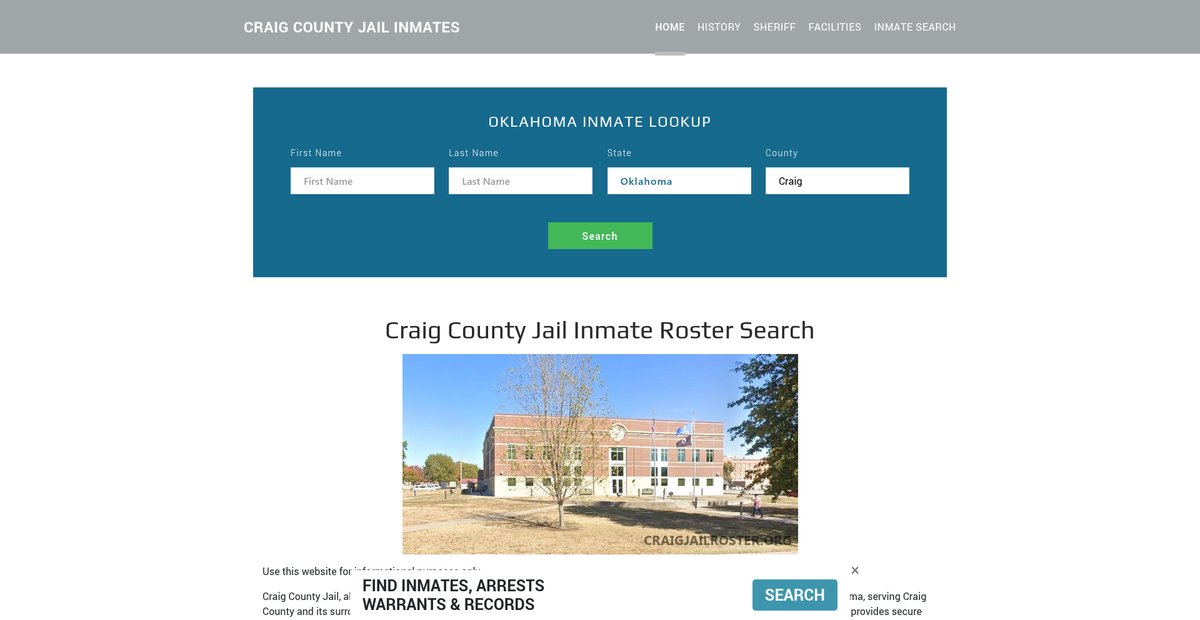 Preview of craigjailroster.org