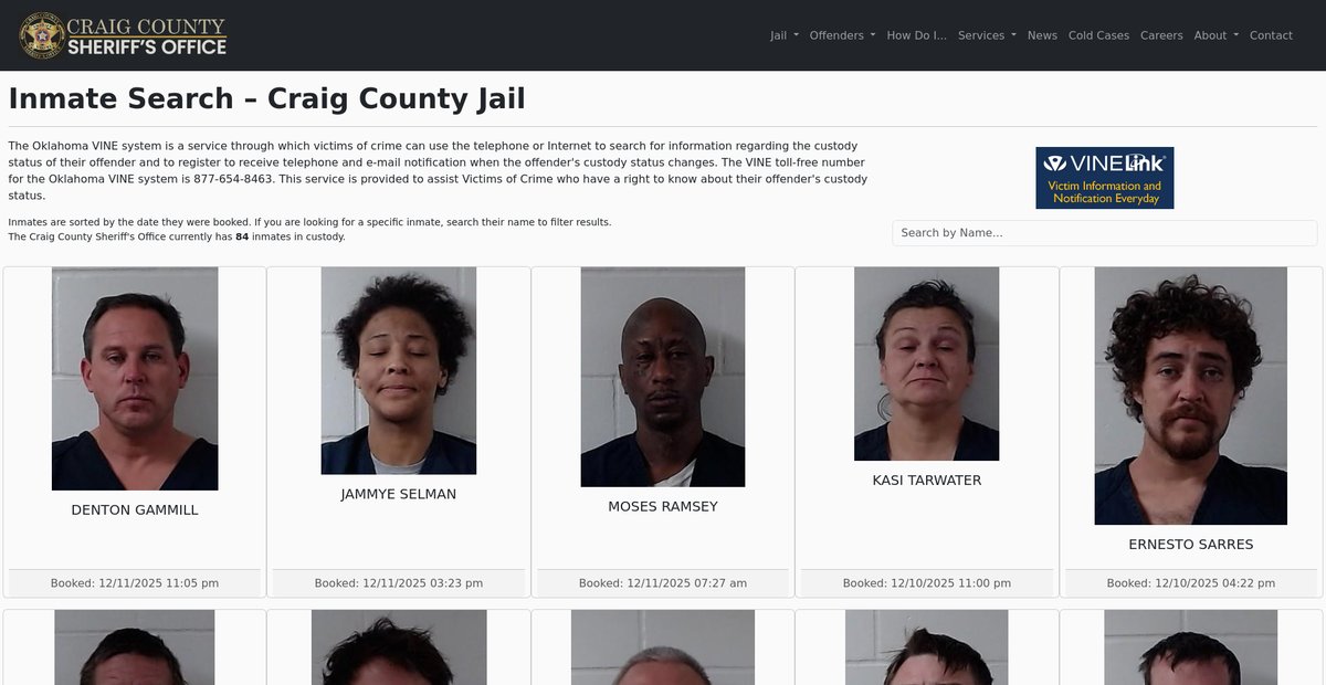 Preview of craigcountyso.com