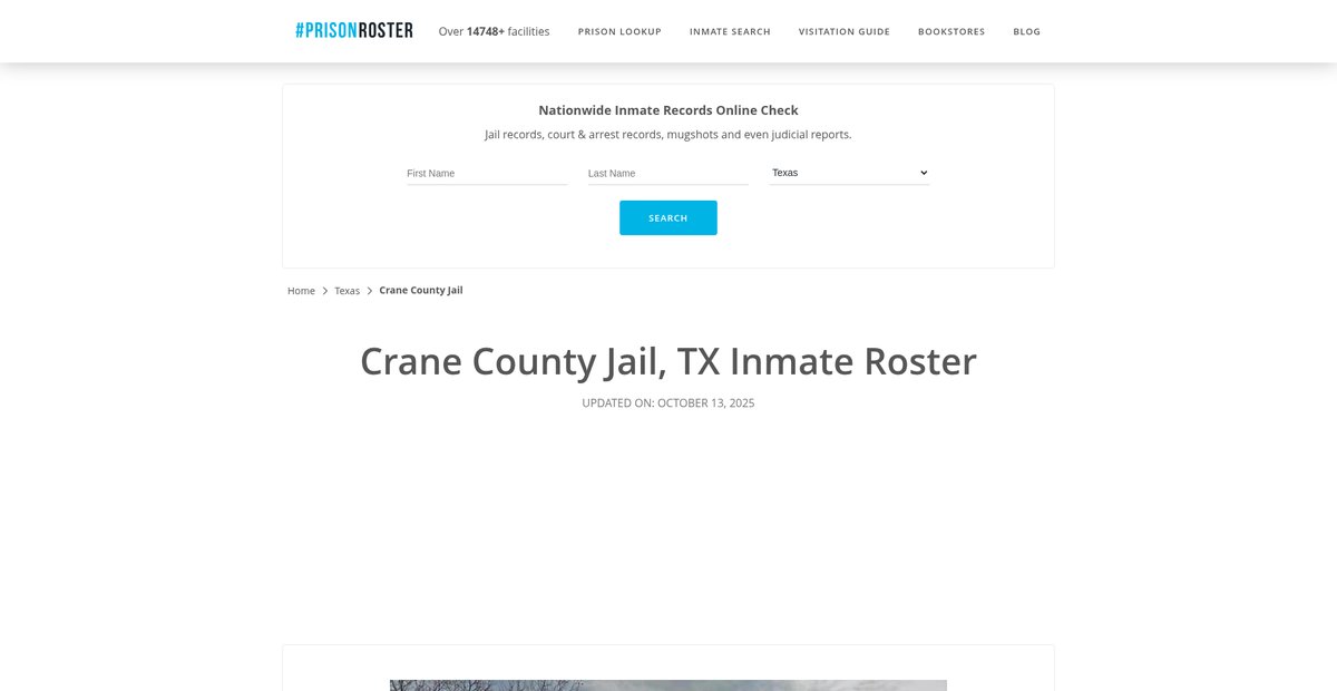 Preview of prisonroster.com