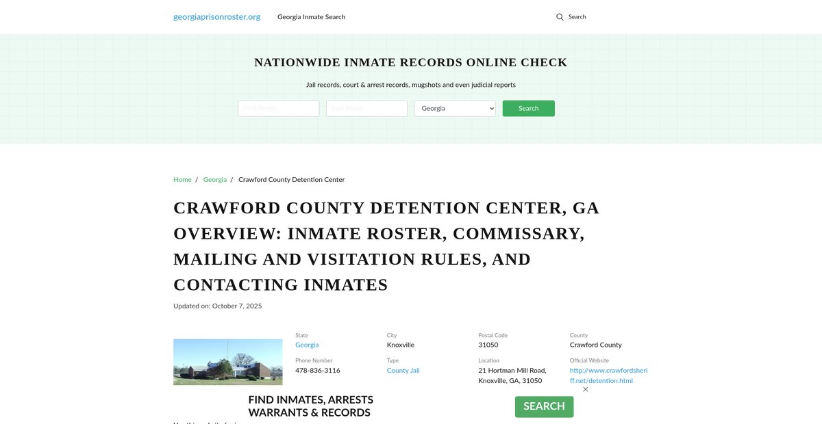 Preview of georgiaprisonroster.org