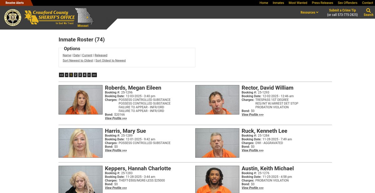 Preview of crawfordcountyso.org