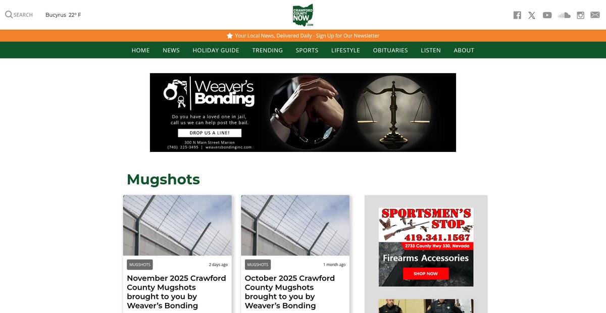 Preview of crawfordcountynow.com