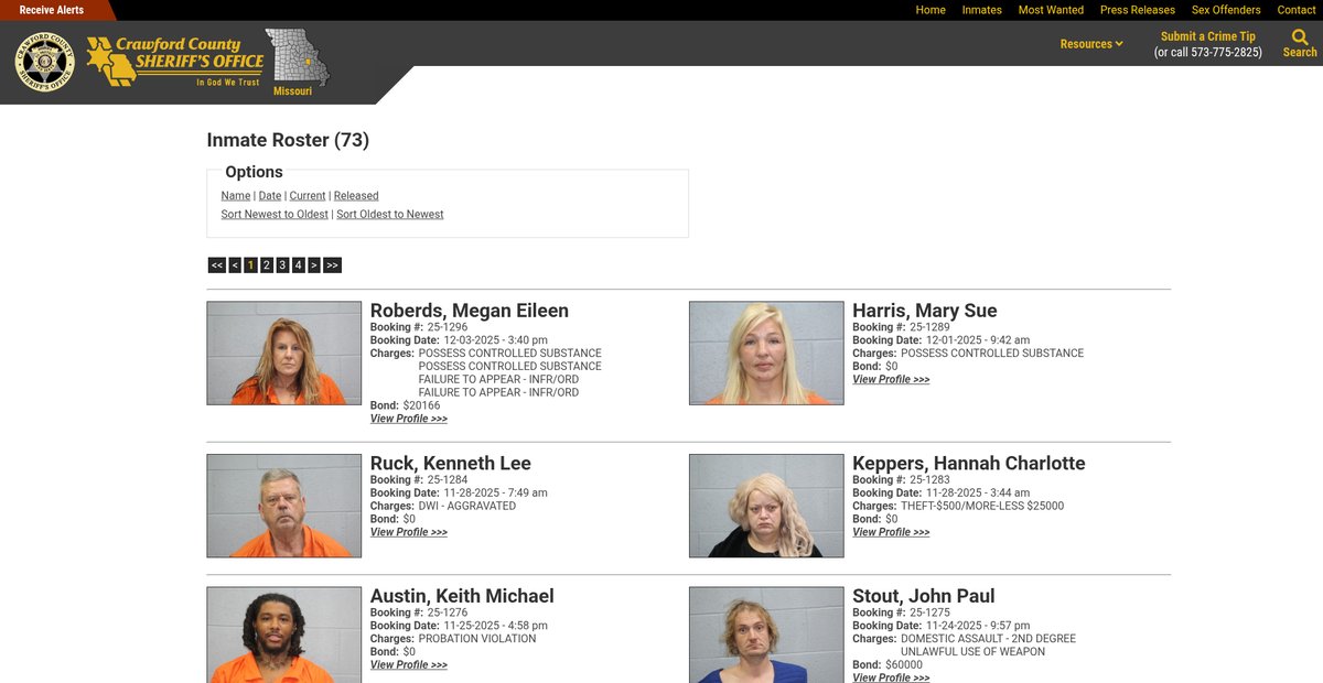 Preview of crawfordcountyso.org