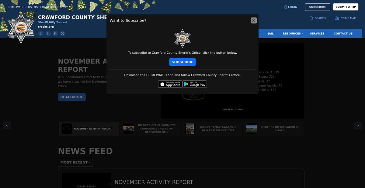 Preview of crimewatch.net