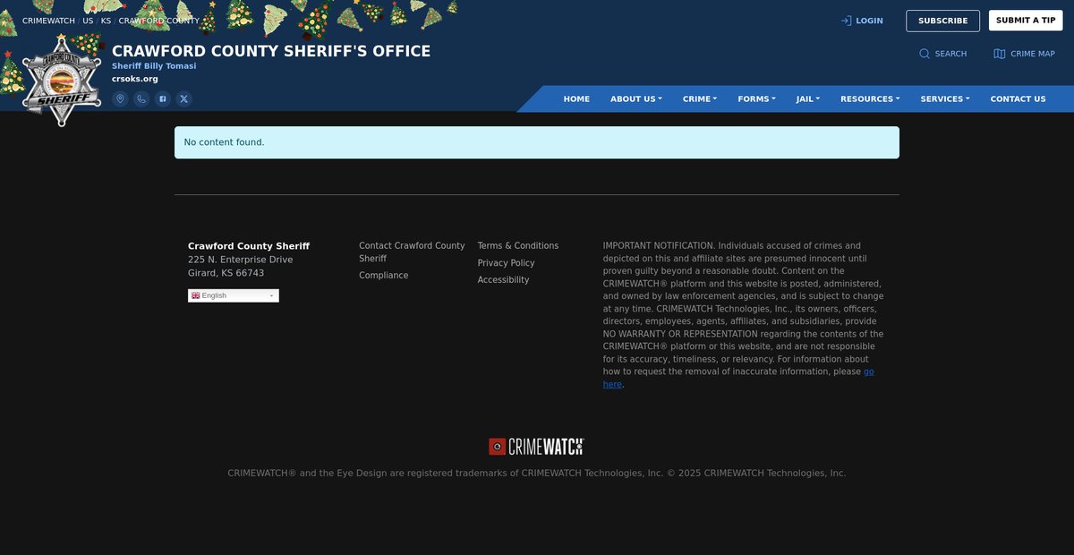 Preview of crimewatch.net
