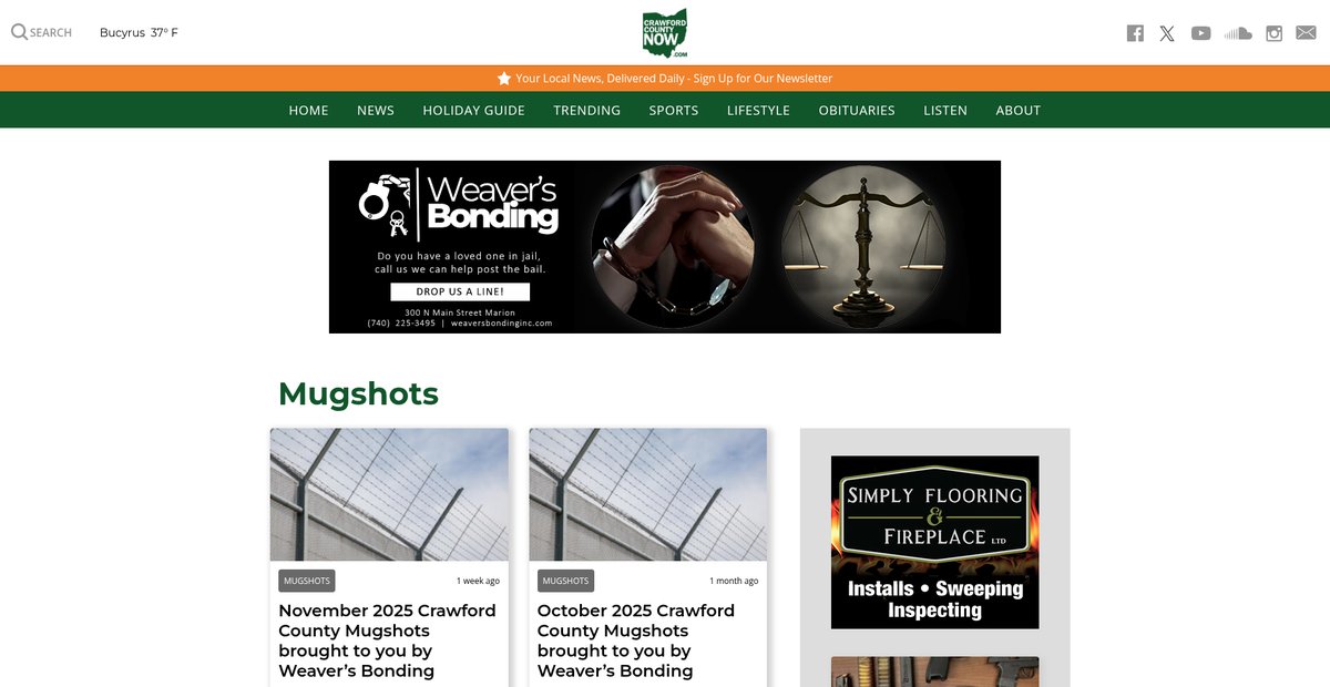 Preview of crawfordcountynow.com