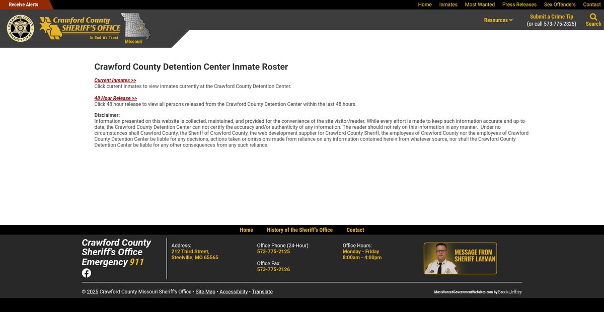 Preview of crawfordcountyso.org