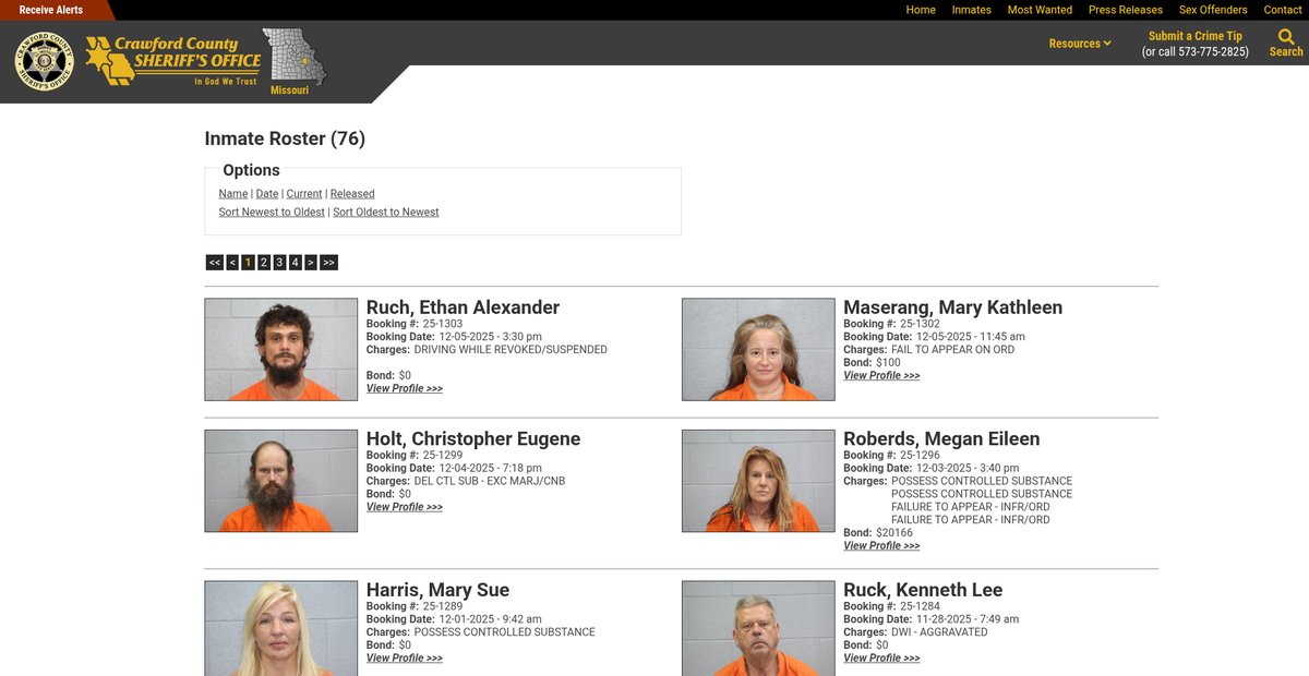 Preview of crawfordcountyso.org