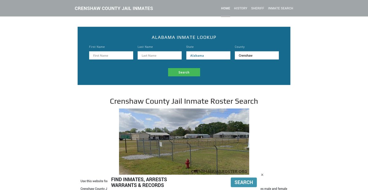 Preview of crenshawjailroster.org