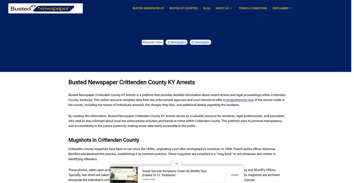 Preview of bustednewspaper-ky.com