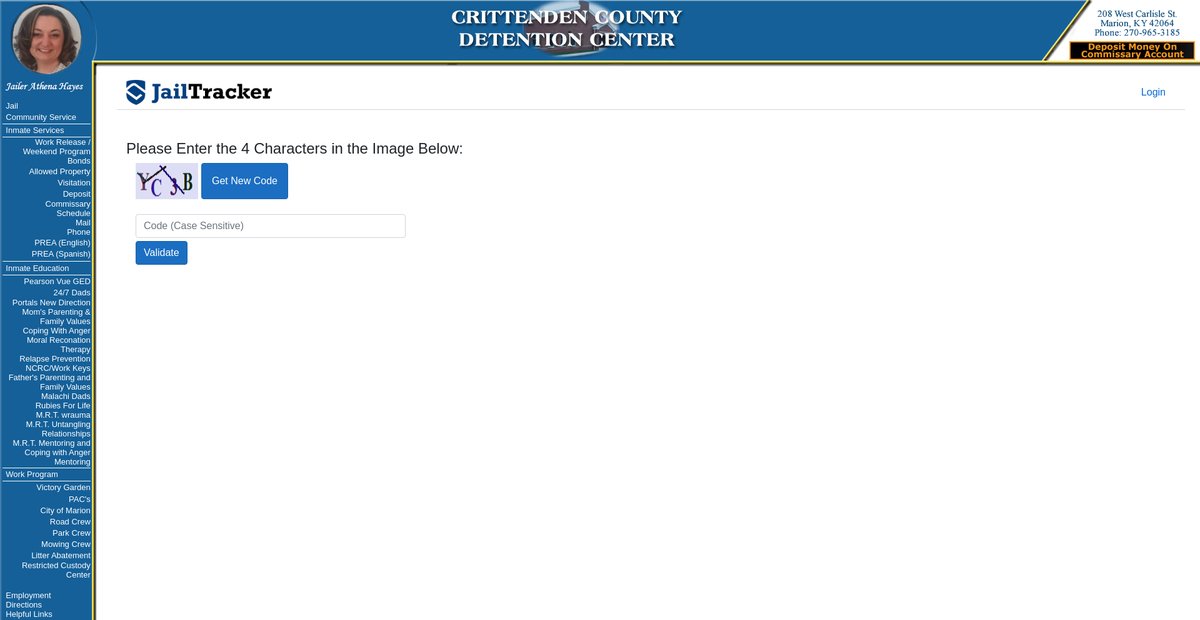 Preview of crittendencountydetention.com