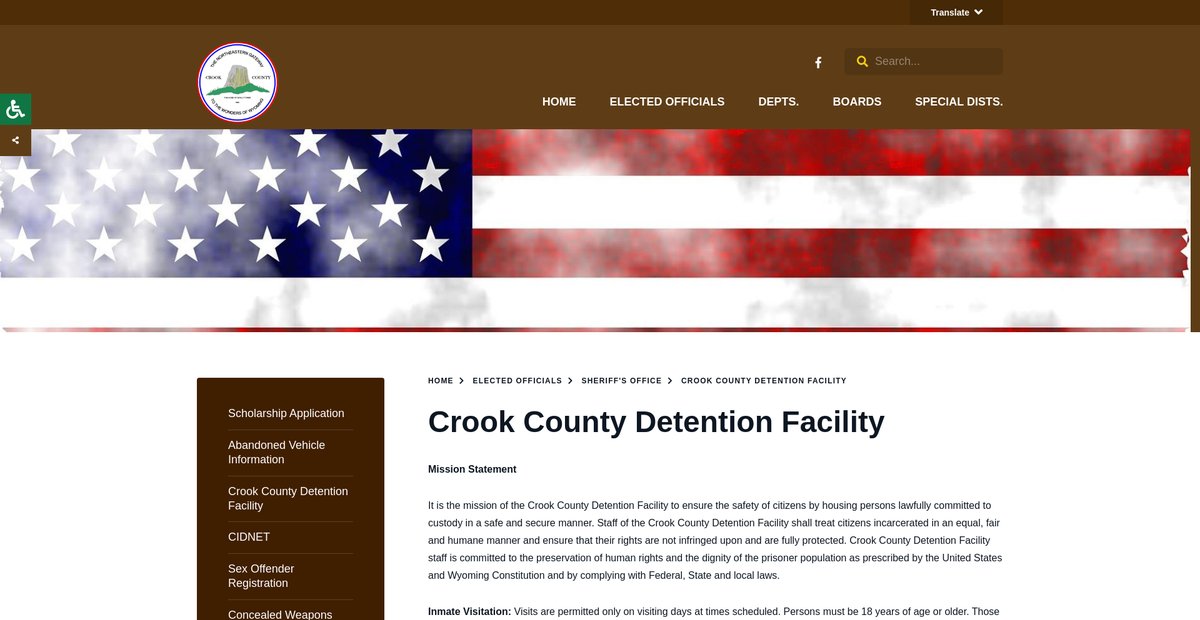 Preview of crookcounty.wy.gov