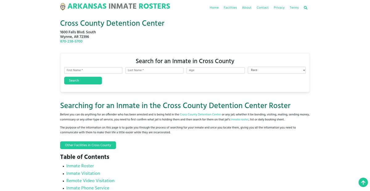 Preview of arkansasinmaterosters.org