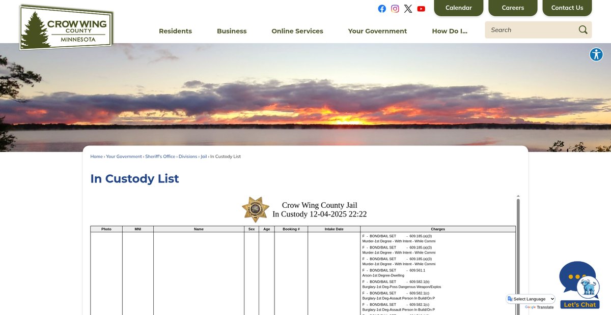 Preview of crowwing.gov