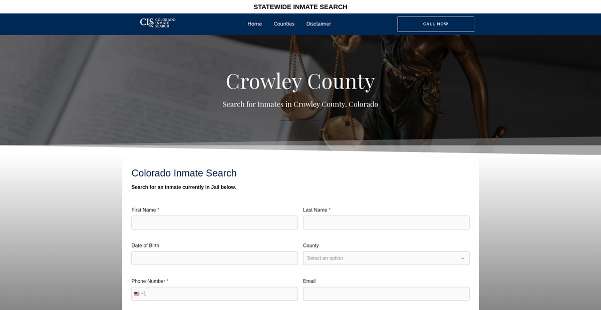 Preview of coloradoinmatesearch.com