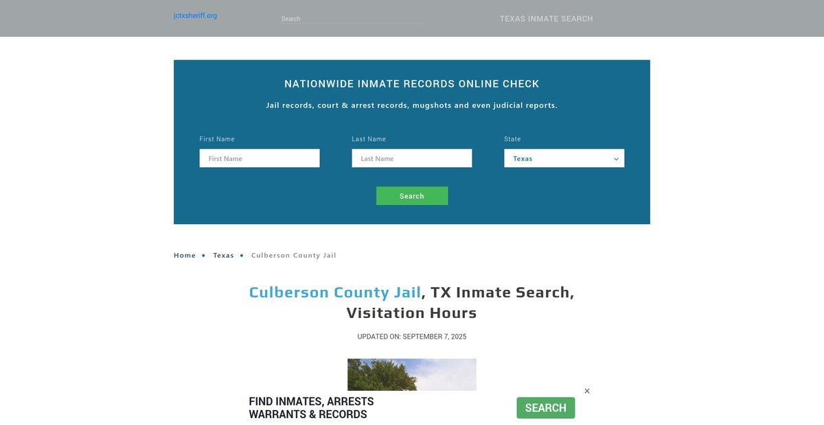 Preview of jctxsheriff.org
