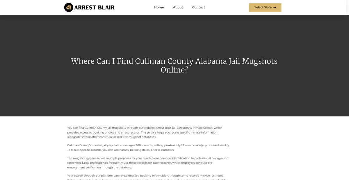 Preview of arrestblair.org
