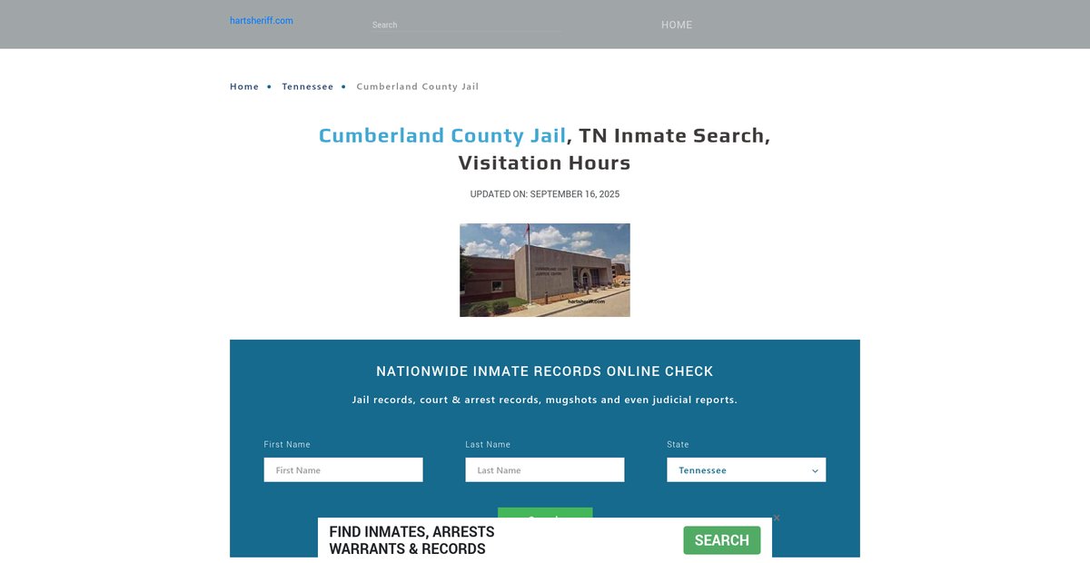 Preview of hartsheriff.com