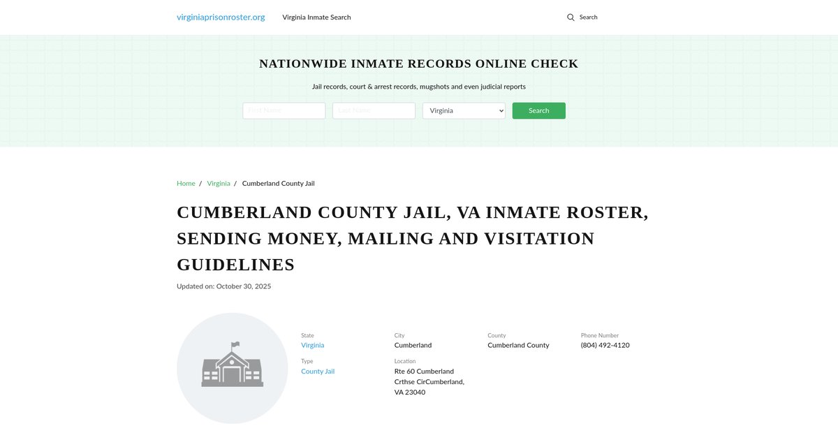 Preview of virginiaprisonroster.org