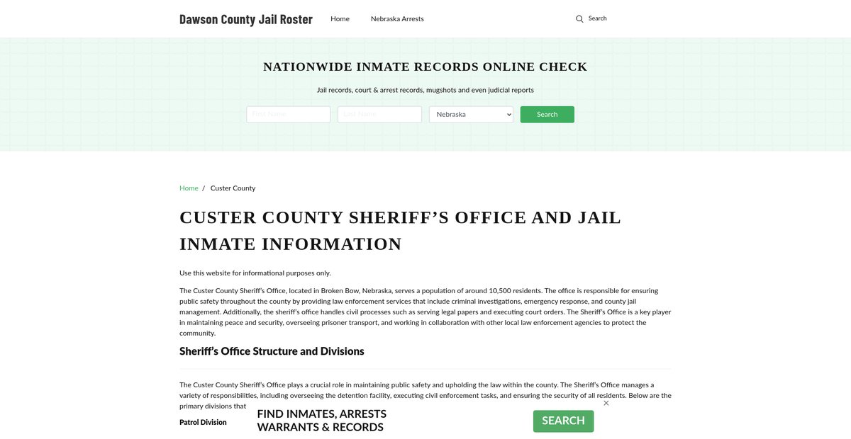 Preview of dawsoncountyne.net