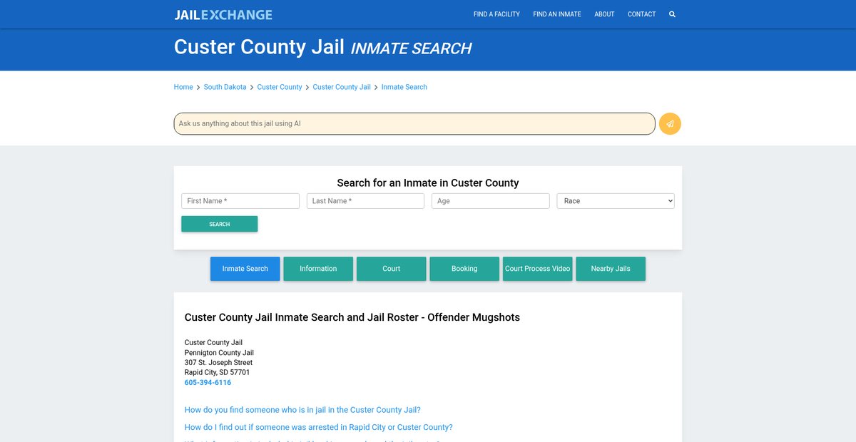 Preview of jailexchange.com