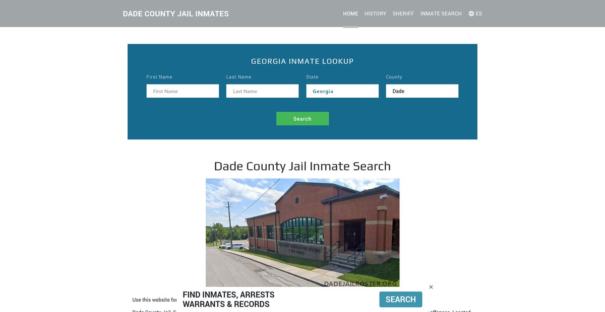 Preview of dadejailroster.org