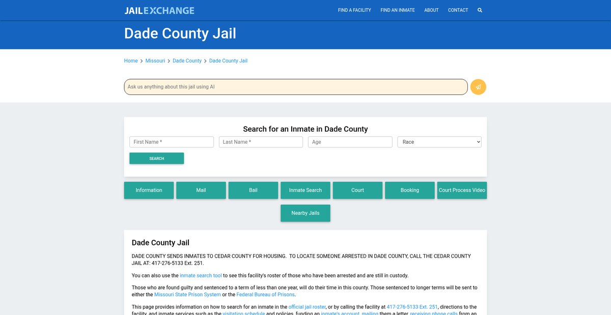 Preview of jailexchange.com