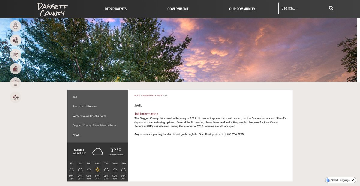 Preview of daggettcounty.org