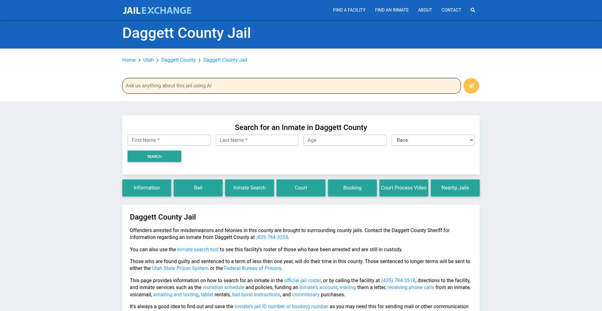 Preview of jailexchange.com