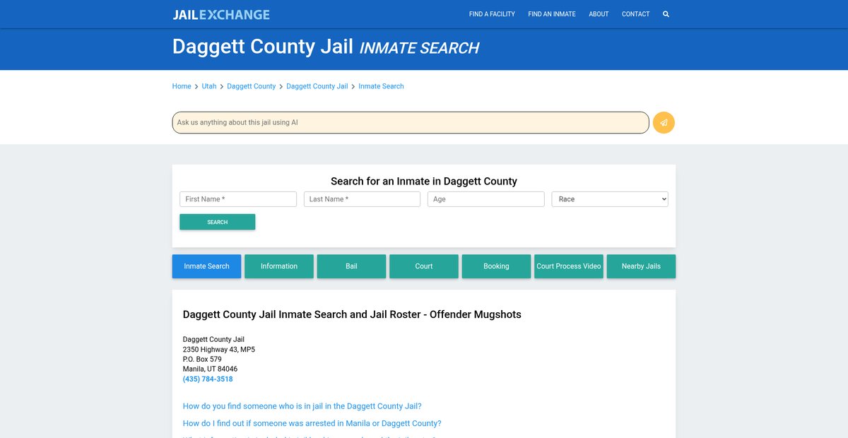 Preview of jailexchange.com