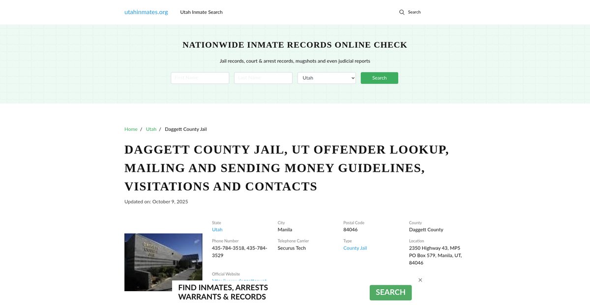 Preview of utahinmates.org