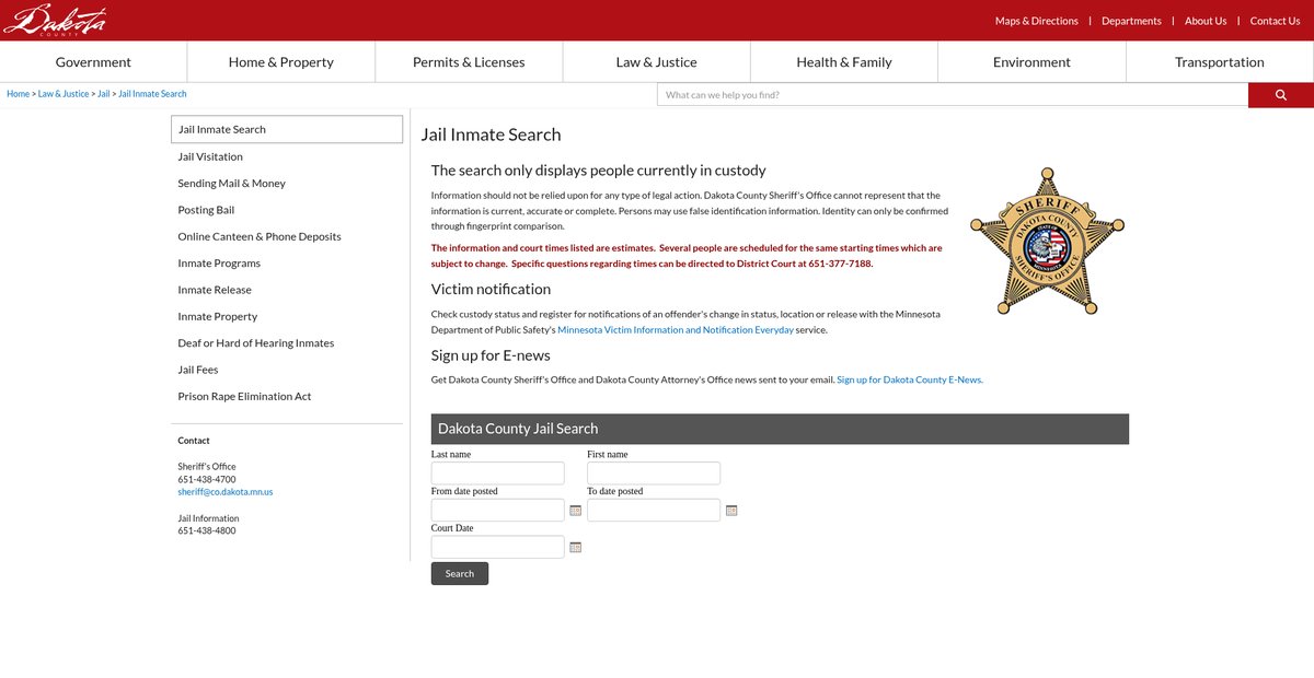 Preview of co.dakota.mn.us