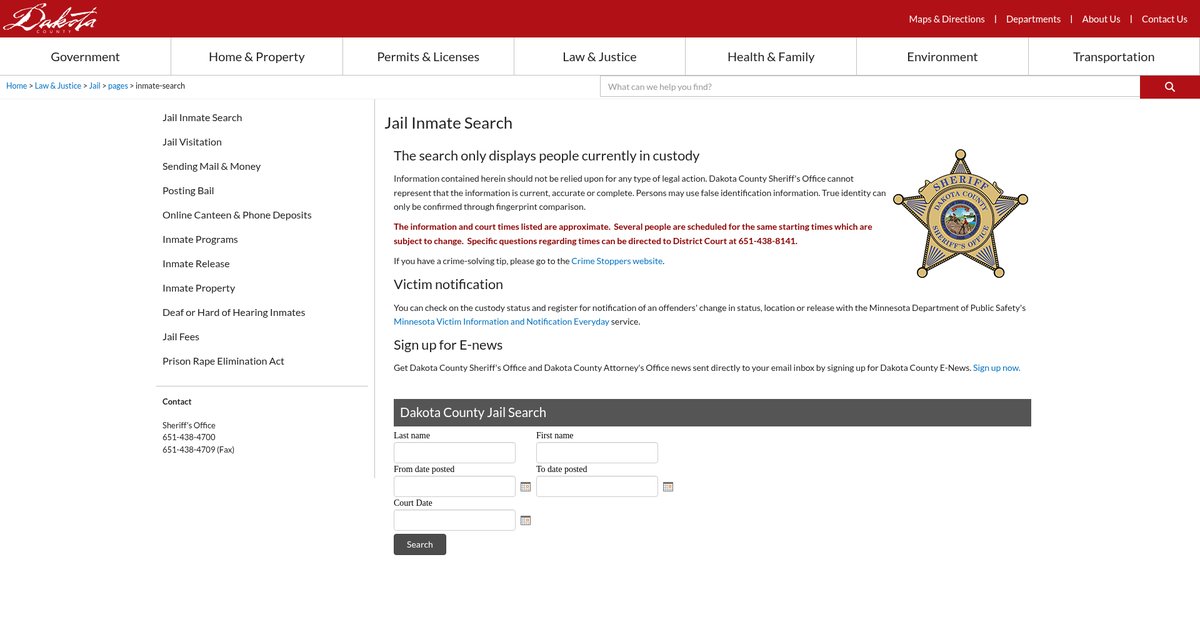 Preview of co.dakota.mn.us