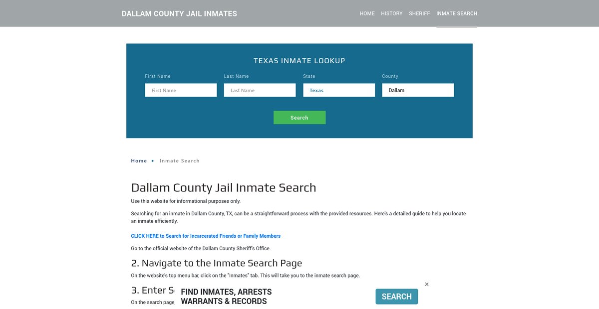Preview of dallamjailroster.org