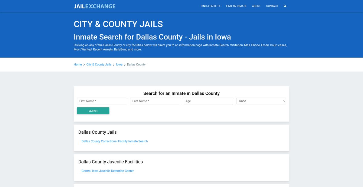 Preview of jailexchange.com