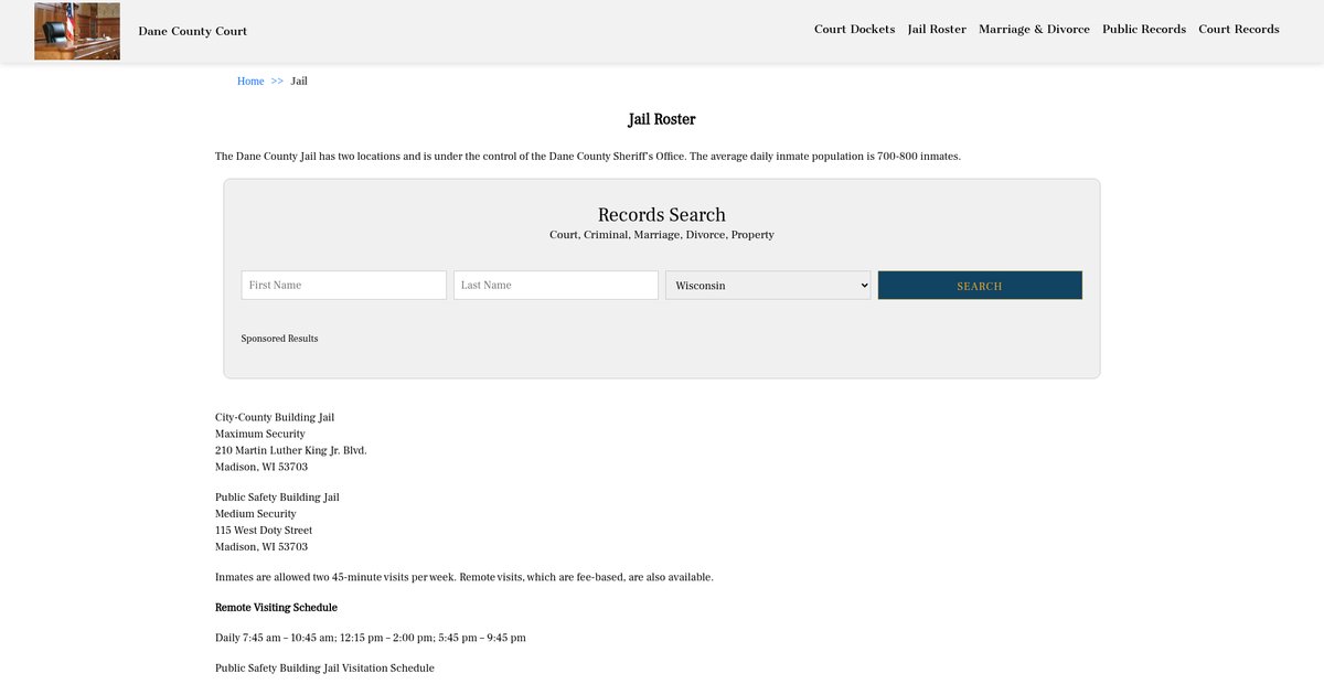 Preview of danecountycourt.org