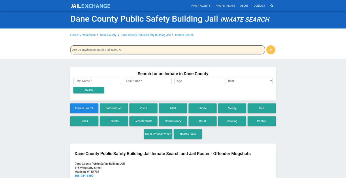 Preview of jailexchange.com