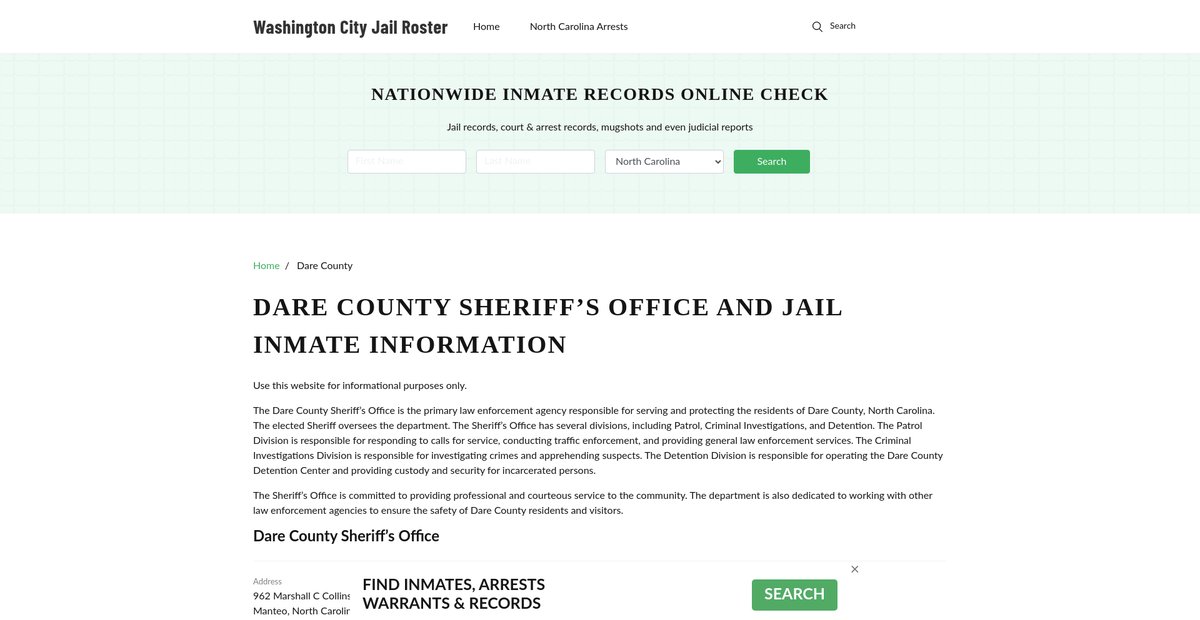 Preview of washington-nc.com