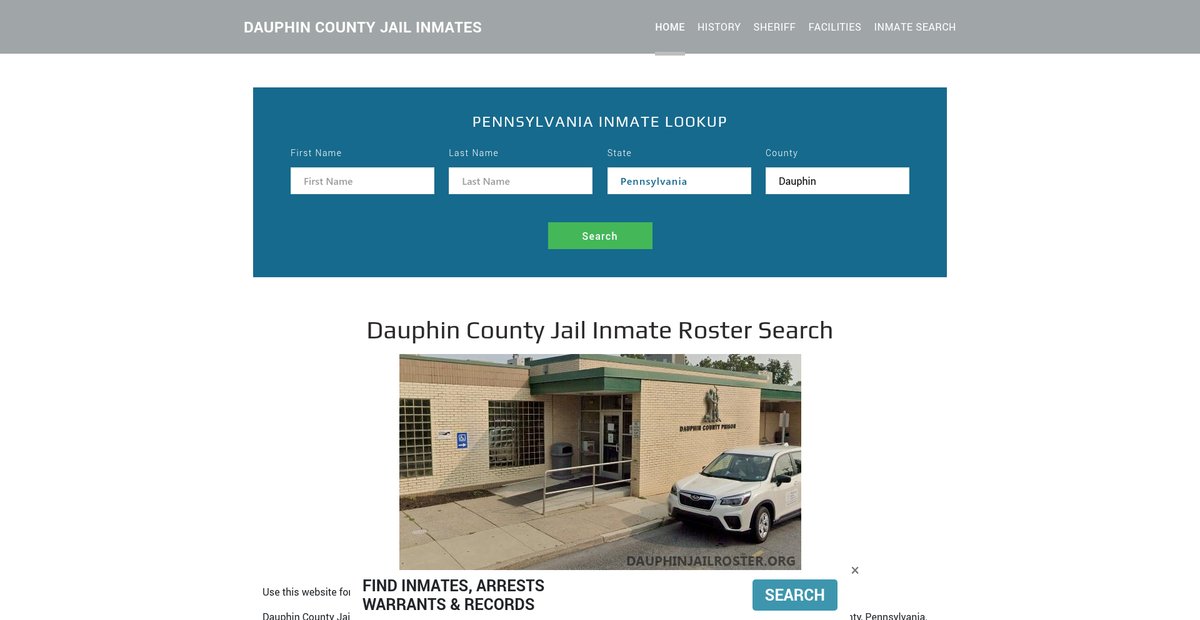 Preview of dauphinjailroster.org
