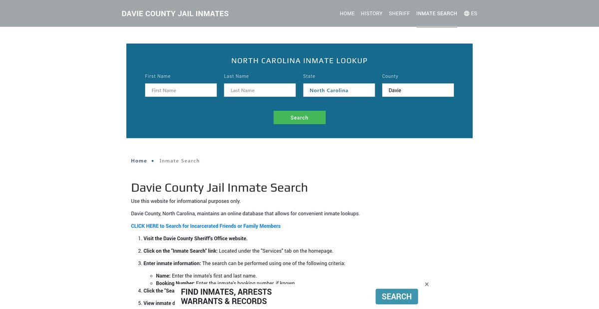 Preview of daviejailroster.org
