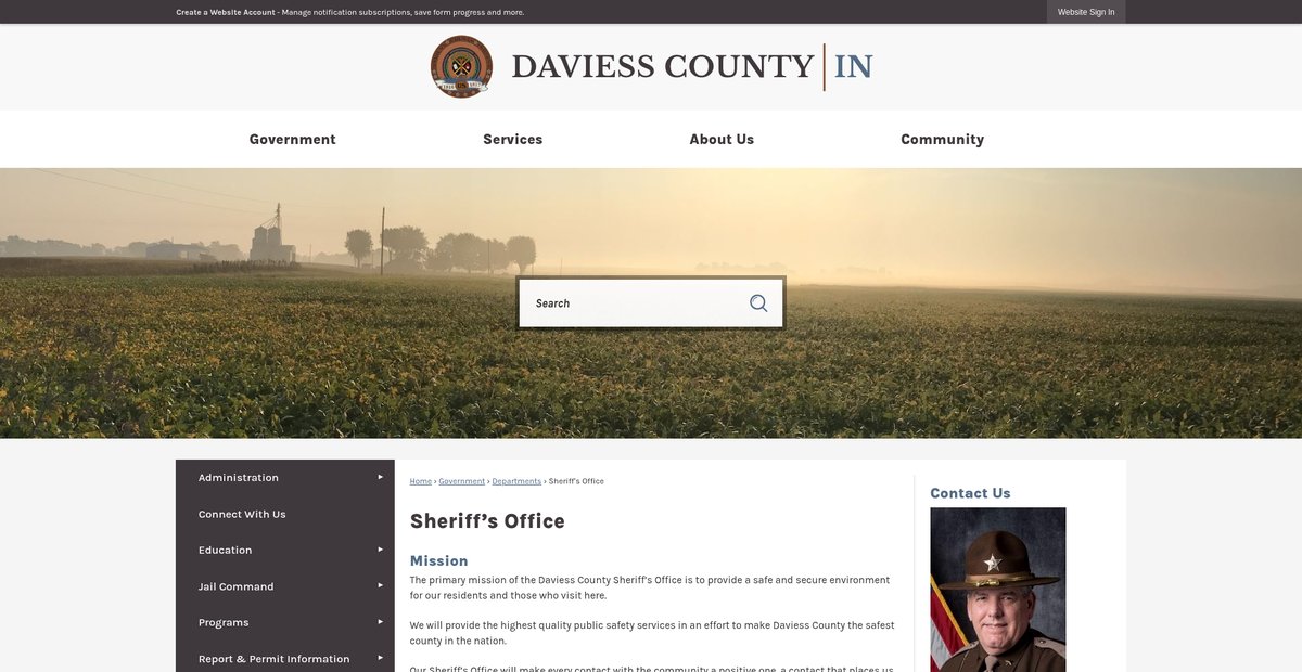 Preview of daviess.org