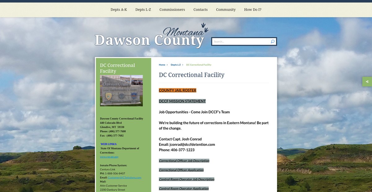 Preview of dawsonmt.gov