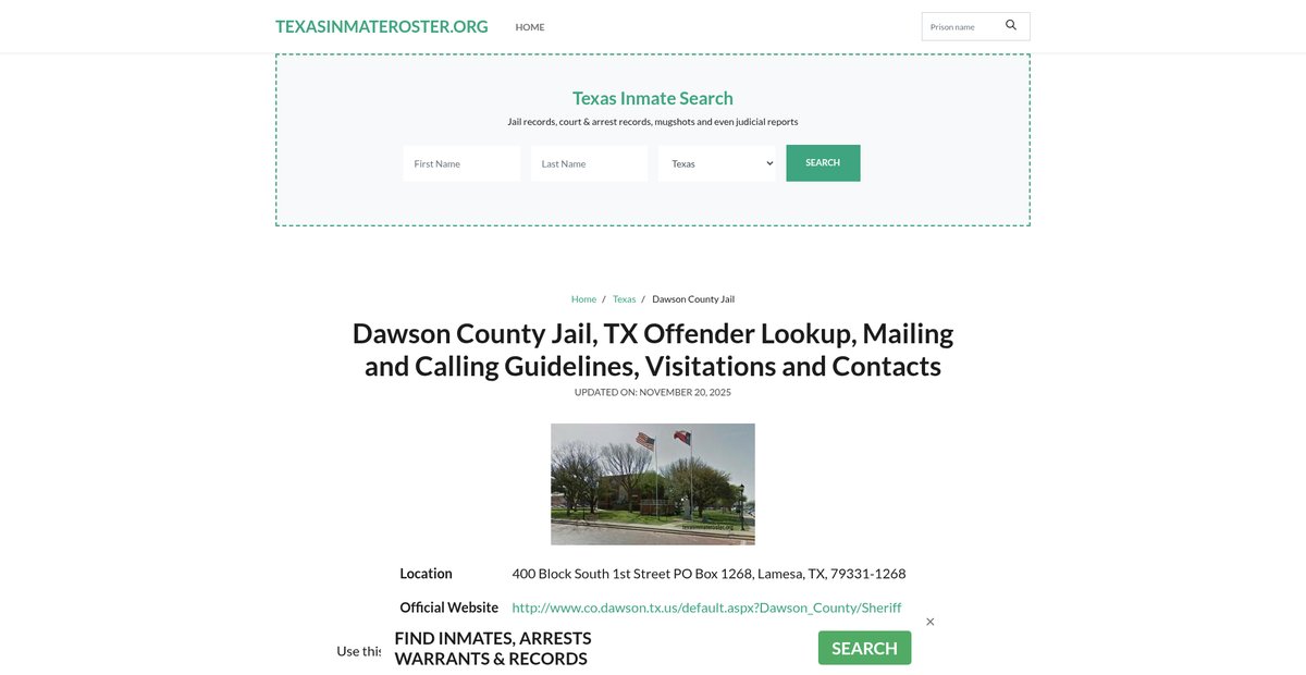 Preview of texasinmateroster.org