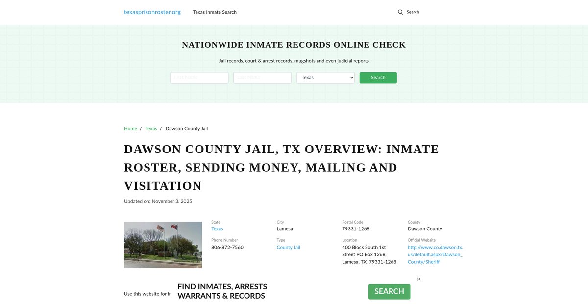 Preview of texasprisonroster.org