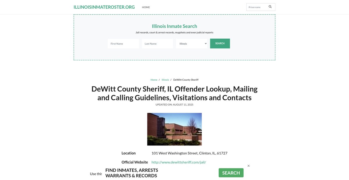 Preview of illinoisinmateroster.org